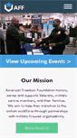 Mobile Screenshot of americanfreedomfoundation.org